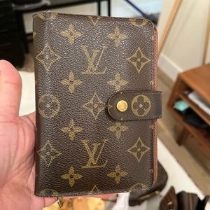 Louis Vuitton wallet $120 .